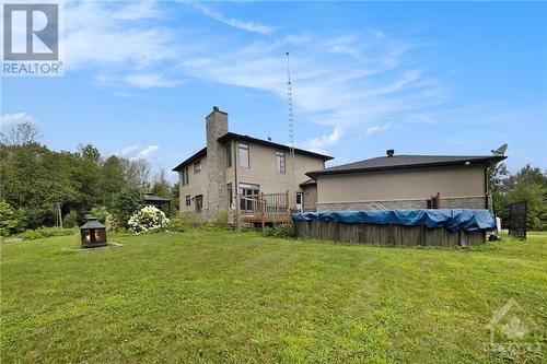 896 Corktown Road, Merrickville, ON - Outdoor With Above Ground Pool With Backyard With Exterior