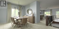 Dining room Virtually Staged - 