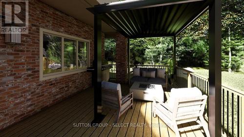 Virtually Staged - 966 Moy Crescent, London, ON - Outdoor With Deck Patio Veranda With Exterior