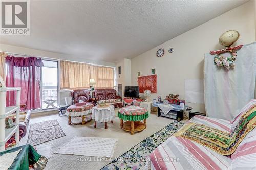 505 - 4060 Lawrence Avenue E, Toronto, ON - Indoor Photo Showing Living Room