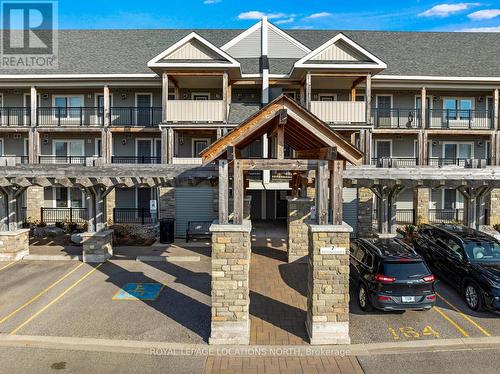 204 - 7 Anchorage Crescent, Collingwood, ON - Outdoor With Balcony With Facade