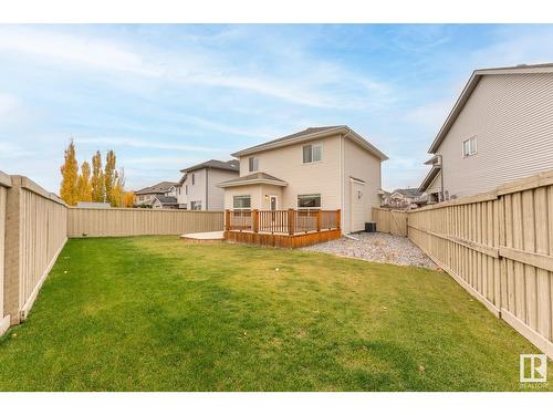 3915 Agar Co Sw, Edmonton, AB - Outdoor With Deck Patio Veranda With Backyard With Exterior