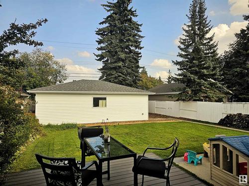 9535 148 St Nw, Edmonton, AB - Outdoor With Deck Patio Veranda