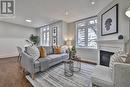 15 - 83 Lillian Street, Toronto, ON  - Indoor Photo Showing Living Room With Fireplace 