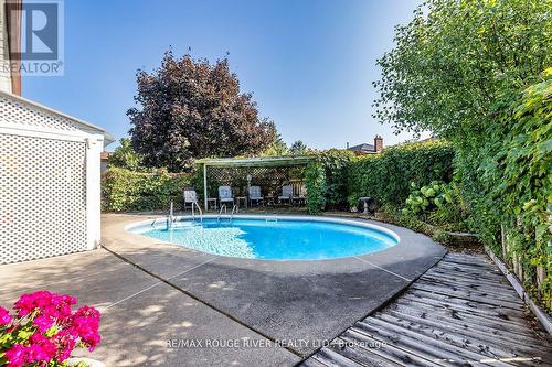 3 Nijinsky Court, Whitby, ON - Outdoor With In Ground Pool