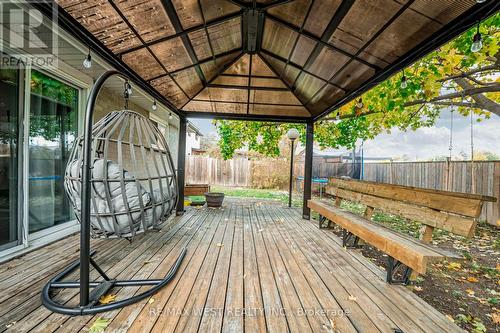 33 Herkley Drive, Brampton, ON - Outdoor With Deck Patio Veranda With Exterior