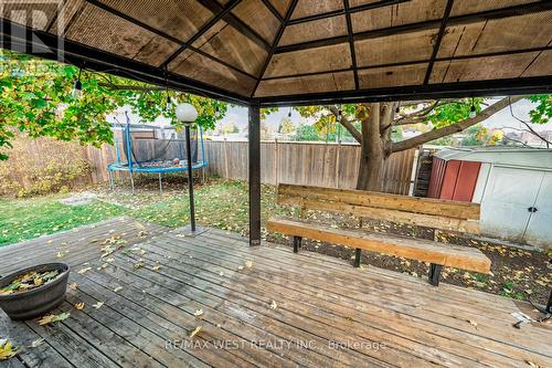 33 Herkley Drive, Brampton, ON - Outdoor With Deck Patio Veranda