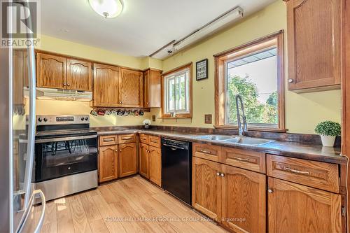 7 Alexander Avenue, Barrie, ON - Indoor Photo Showing Kitchen With Double Sink