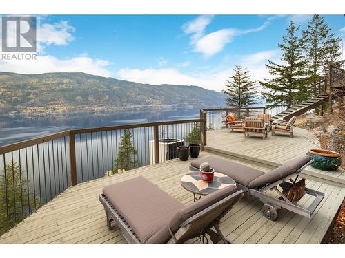 1238 Kyndree Court, Kelowna, BC - Outdoor With Body Of Water With Deck Patio Veranda With View