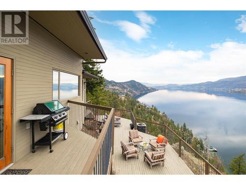 1238 Kyndree Court, Kelowna, BC - Outdoor With Body Of Water With Deck Patio Veranda With View With Exterior