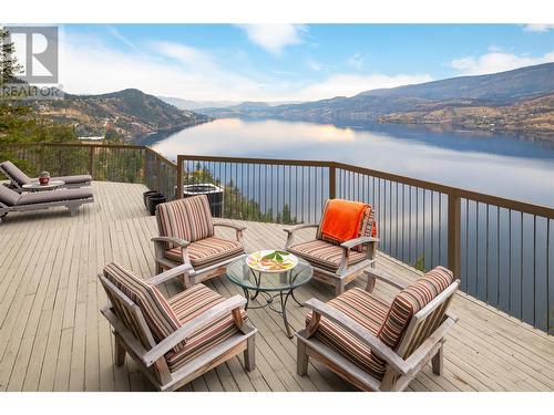 1238 Kyndree Court, Kelowna, BC - Outdoor With Body Of Water With Deck Patio Veranda With View