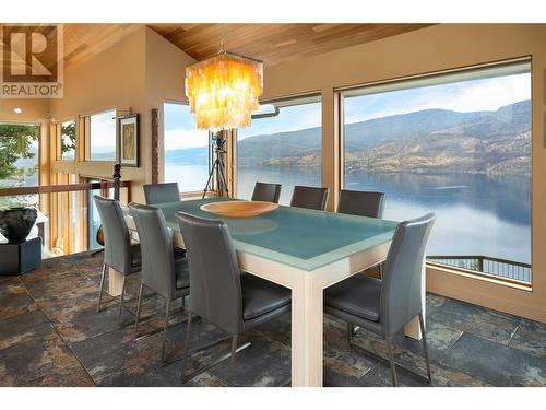 1238 Kyndree Court, Kelowna, BC -  Photo Showing Dining Room With Body Of Water