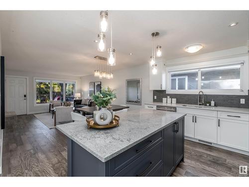 10213 75 St Nw, Edmonton, AB - Indoor Photo Showing Kitchen With Upgraded Kitchen