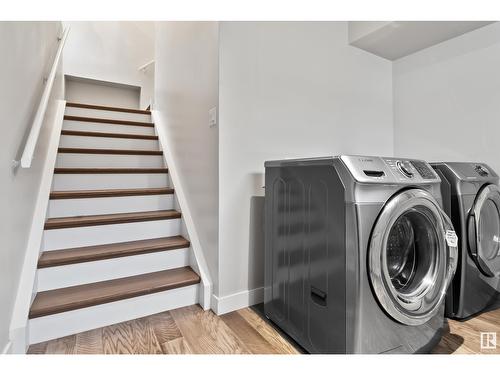 10213 75 St Nw, Edmonton, AB - Indoor Photo Showing Laundry Room