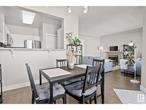 #203 8108 109 St Nw, Edmonton, AB - Indoor Photo Showing Dining Room