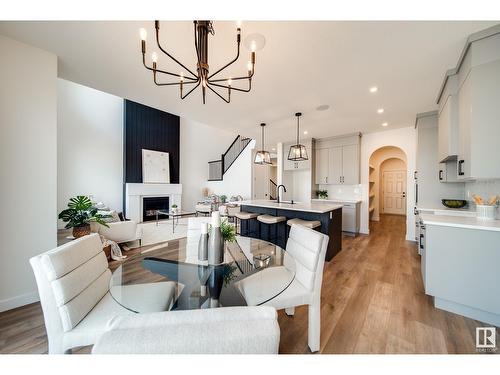 2035 165 St Sw, Edmonton, AB - Indoor Photo Showing Dining Room