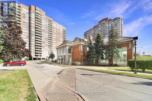 508 - 400 Mclevin Avenue, Toronto, ON - Outdoor With Balcony With Facade