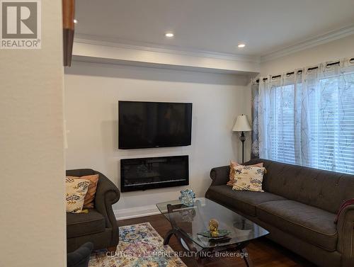 6 Via Cassia Drive, Toronto, ON - Indoor Photo Showing Living Room With Fireplace