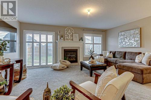 15 Fox Hollow Court, St. Thomas, ON - Indoor Photo Showing Living Room With Fireplace