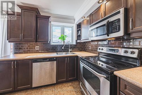 302 - 1212 Fennell Avenue E, Hamilton, ON - Indoor Photo Showing Kitchen With Stainless Steel Kitchen