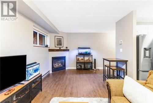 1105 Belfry Avenue Unit# 107, Sudbury, ON - Indoor With Fireplace