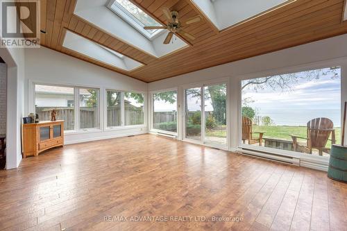 Patio doors lead to outdoor patio space - 3070 Sandpiper Trail, Plympton-Wyoming (Plympton Wyoming), ON - Indoor Photo Showing Other Room