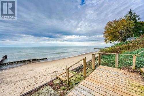 Large sandy beach - 3070 Sandpiper Trail, Plympton-Wyoming (Plympton Wyoming), ON - Outdoor With Body Of Water With Deck Patio Veranda With View