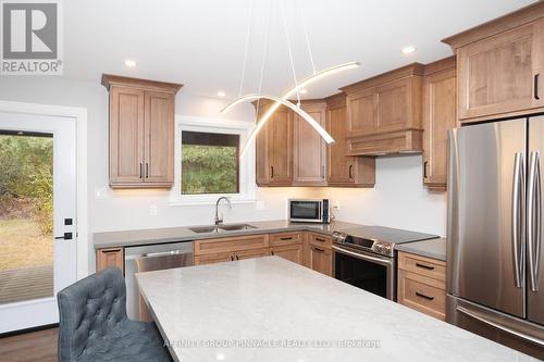 43 Birch Crescent, Kawartha Lakes (Bobcaygeon), ON - Indoor Photo Showing Kitchen With Double Sink