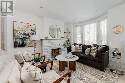 812 Duplex Avenue, Toronto, ON - Indoor Photo Showing Living Room With Fireplace