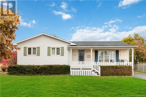 15 Hanbury Crescent, Moncton, NB - Outdoor With Deck Patio Veranda