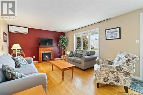 15 Hanbury Crescent, Moncton, NB - Indoor Photo Showing Living Room With Fireplace