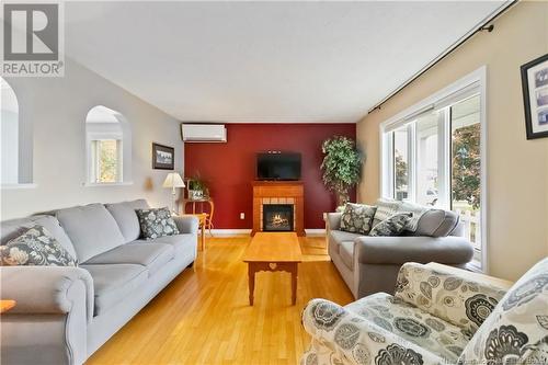 15 Hanbury Crescent, Moncton, NB - Indoor Photo Showing Living Room With Fireplace