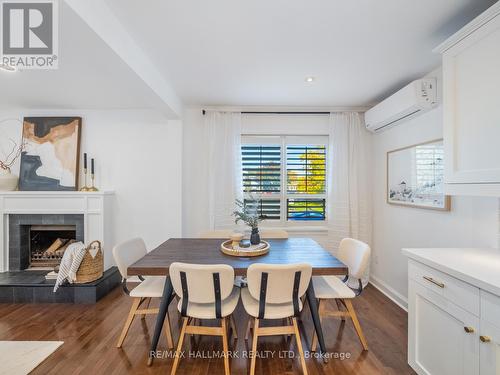 37 Briar Dale Boulevard, Toronto, ON - Indoor Photo Showing Dining Room With Fireplace