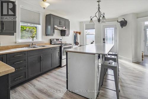 532 Dundas Street, Belleville, ON - Indoor Photo Showing Kitchen With Double Sink