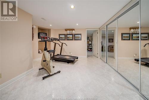 122 Cove Drive, Tecumseh, ON - Indoor Photo Showing Gym Room