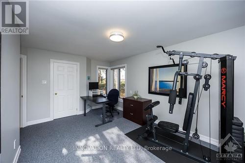 1104 Boucher Crescent, Ottawa, ON - Indoor Photo Showing Gym Room