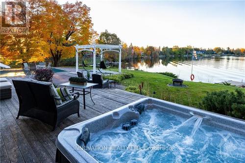 1104 Boucher Crescent, Ottawa, ON - Outdoor With Body Of Water With Backyard