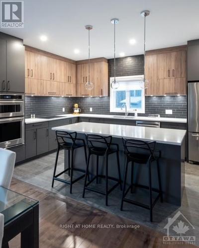 640 Cobalt Street, Clarence-Rockland, ON - Indoor Photo Showing Kitchen With Stainless Steel Kitchen With Upgraded Kitchen