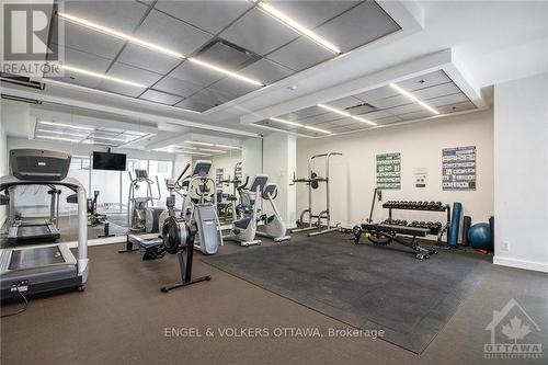 641 - 340 Mcleod Street, Ottawa, ON - Indoor Photo Showing Gym Room