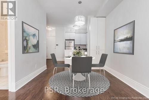 208 - 3880 Duke Of York Boulevard, Mississauga, ON - Indoor Photo Showing Dining Room