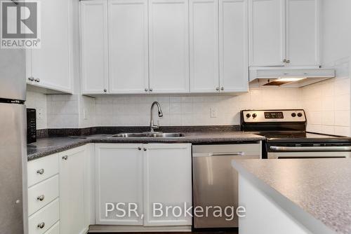 208 - 3880 Duke Of York Boulevard, Mississauga, ON - Indoor Photo Showing Kitchen With Double Sink