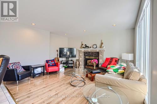 79 Gatestone Drive, Hamilton, ON - Indoor Photo Showing Living Room With Fireplace