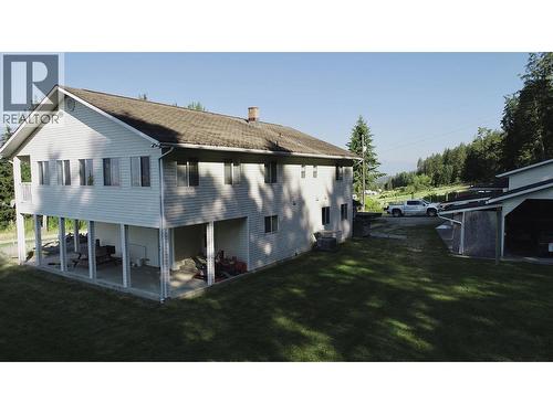 Rear of Home - 3423 3A Highway, Creston, BC 