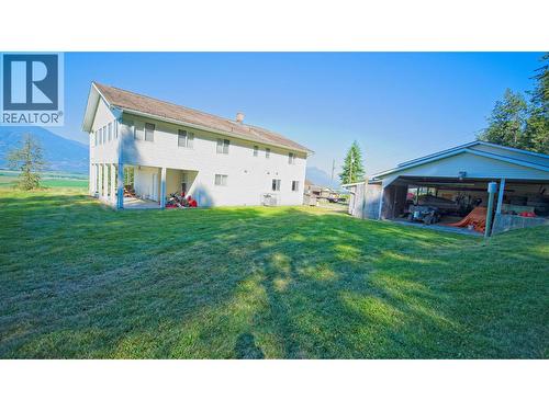 Rear Yard - 3423 3A Highway, Creston, BC 