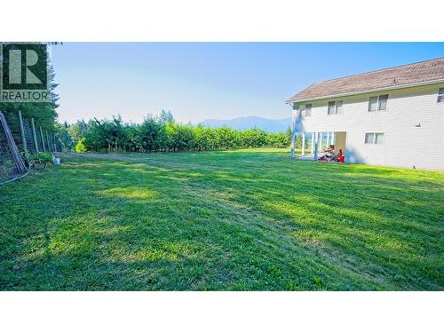 Rear Yard - 3423 3A Highway, Creston, BC 