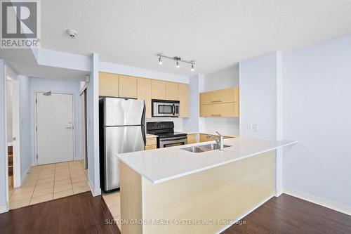 1008 - 11 Brunel Court, Toronto, ON - Indoor Photo Showing Kitchen With Double Sink