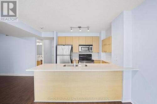 1008 - 11 Brunel Court, Toronto, ON - Indoor Photo Showing Kitchen With Double Sink