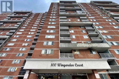 1612 - 100 Wingarden Court, Toronto, ON - Outdoor With Facade