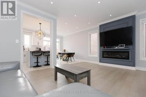 21 Westolivia Trail, Vaughan, ON - Indoor Photo Showing Living Room