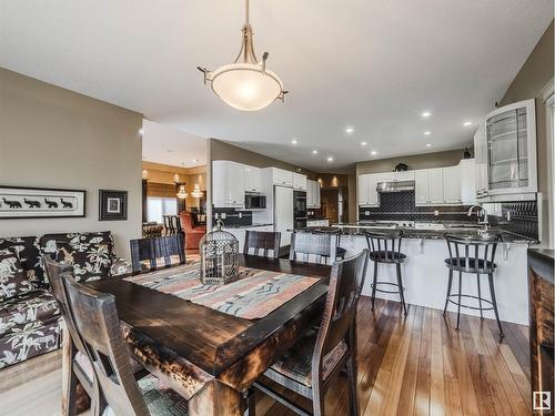 #28 18343 Lessard Rd Nw, Edmonton, AB - Indoor Photo Showing Dining Room